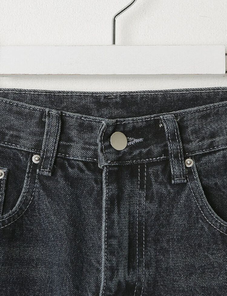 [ビンテージ!しっかり!]ワイドフィットデニムパンツ