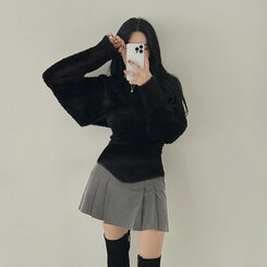 [SET]アンゴラボレロ+キャミソール