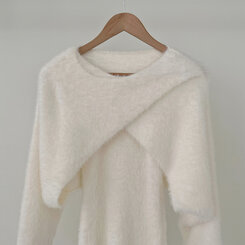 [SET]アンゴラボレロ+キャミソール