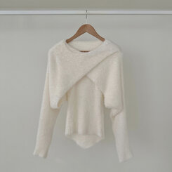 [SET]アンゴラボレロ+キャミソール