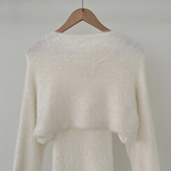 [SET]アンゴラボレロ+キャミソール