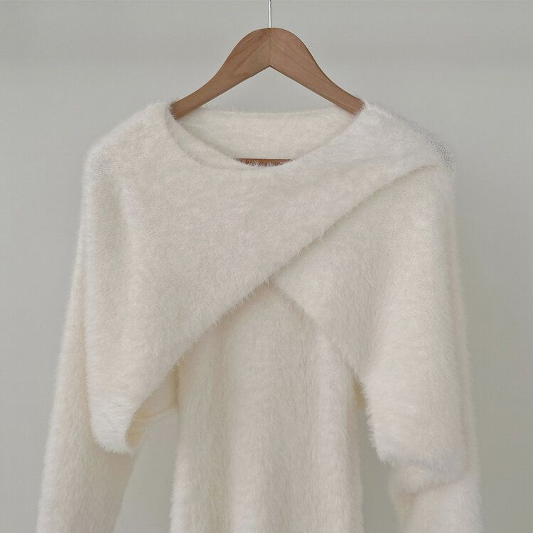 [SET]アンゴラボレロ+キャミソール