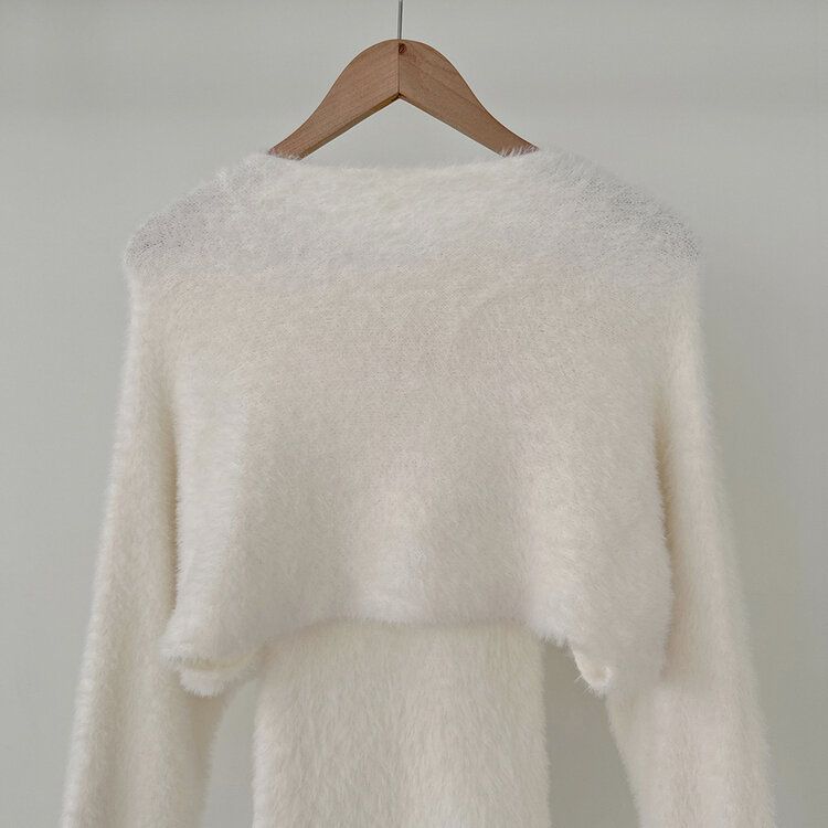 [SET]アンゴラボレロ+キャミソール