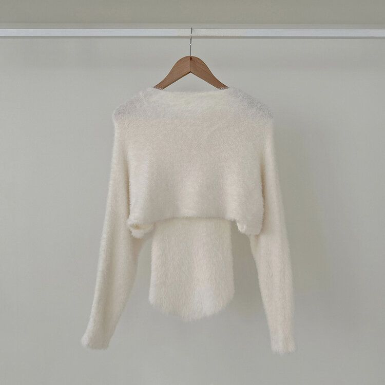 [SET]アンゴラボレロ+キャミソール