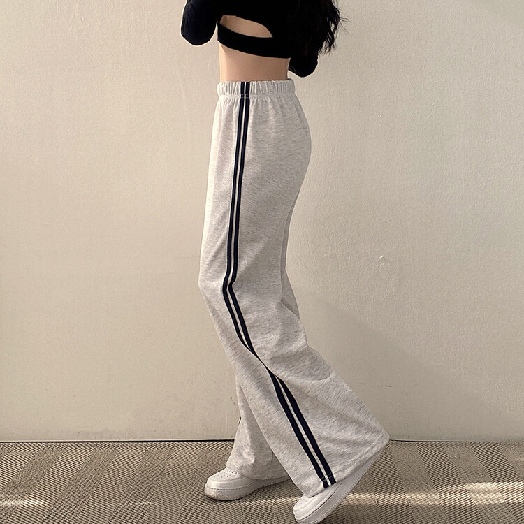 두줄 와이드 트레이닝 팬츠 6color 백오트
