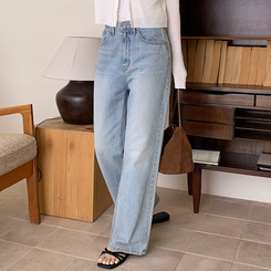 Day Jeans No.8 ウォッシュワイドデニム LIGHT BLUE