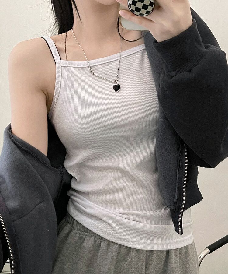 골지홀터스퀘어끈나시 아이보리