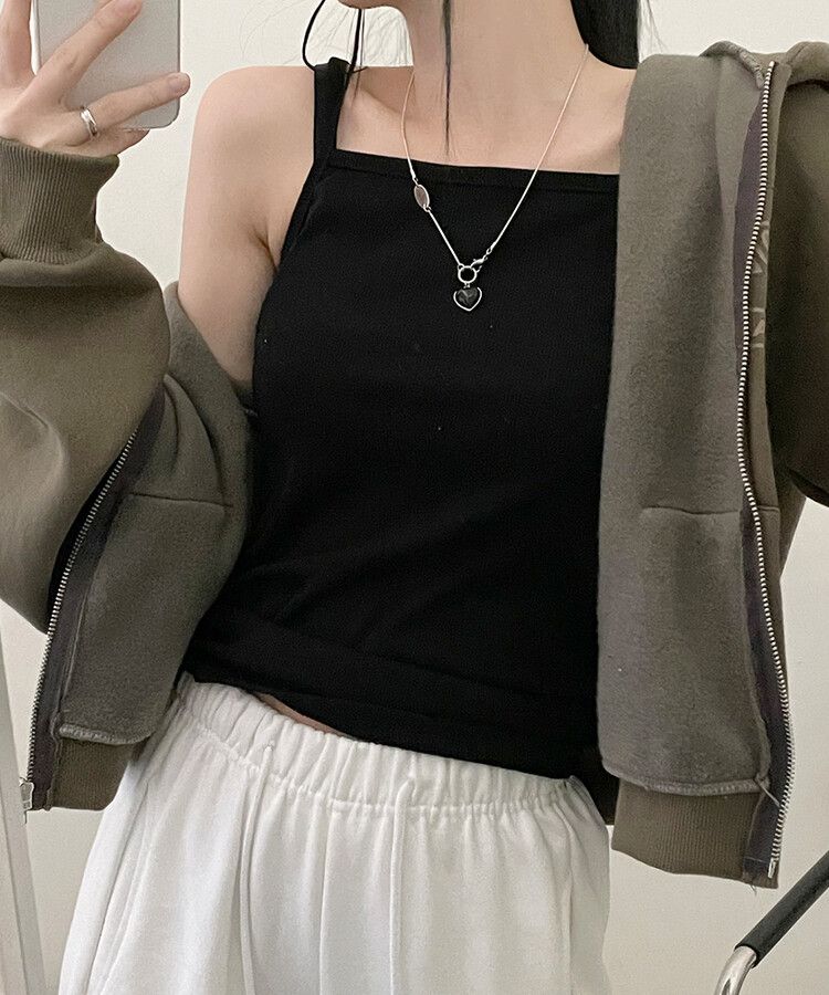 골지홀터스퀘어끈나시 블랙