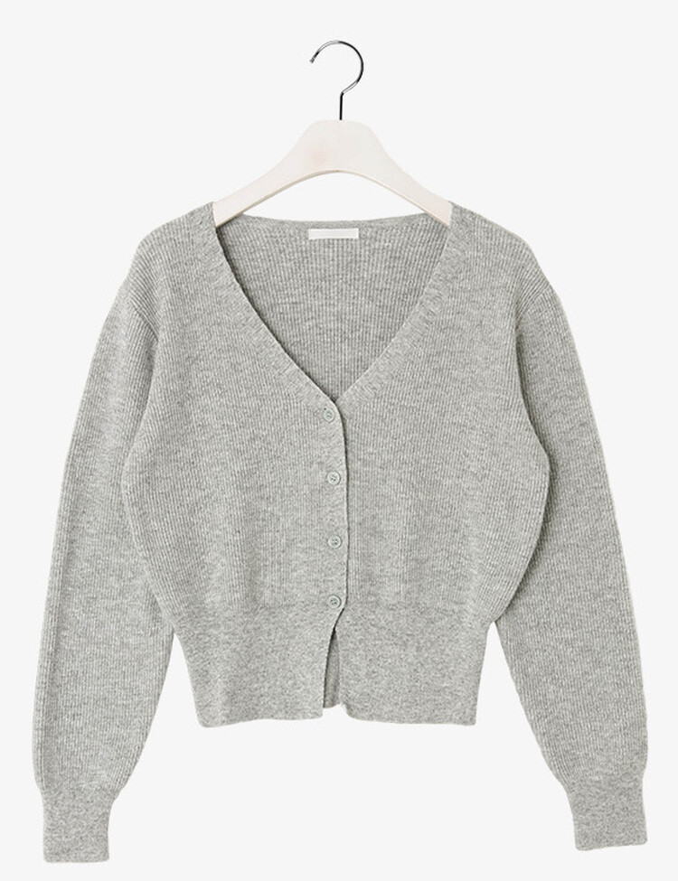 (11컬러) 허리잘록 폭닥 브이넥 니트 가디건
