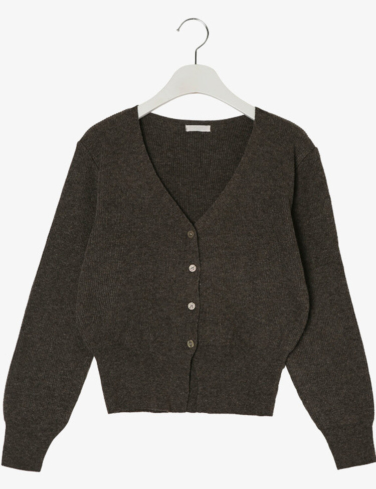 (11컬러) 허리잘록 폭닥 브이넥 니트 가디건