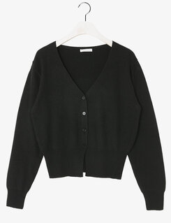 (11컬러) 허리잘록 폭닥 브이넥 니트 가디건