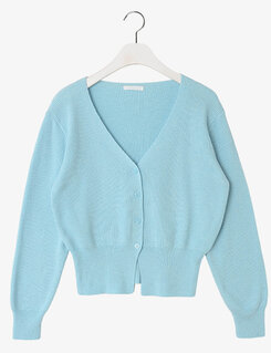 (11컬러) 허리잘록 폭닥 브이넥 니트 가디건