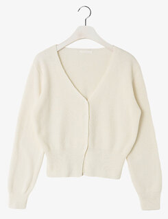 (11컬러) 허리잘록 폭닥 브이넥 니트 가디건