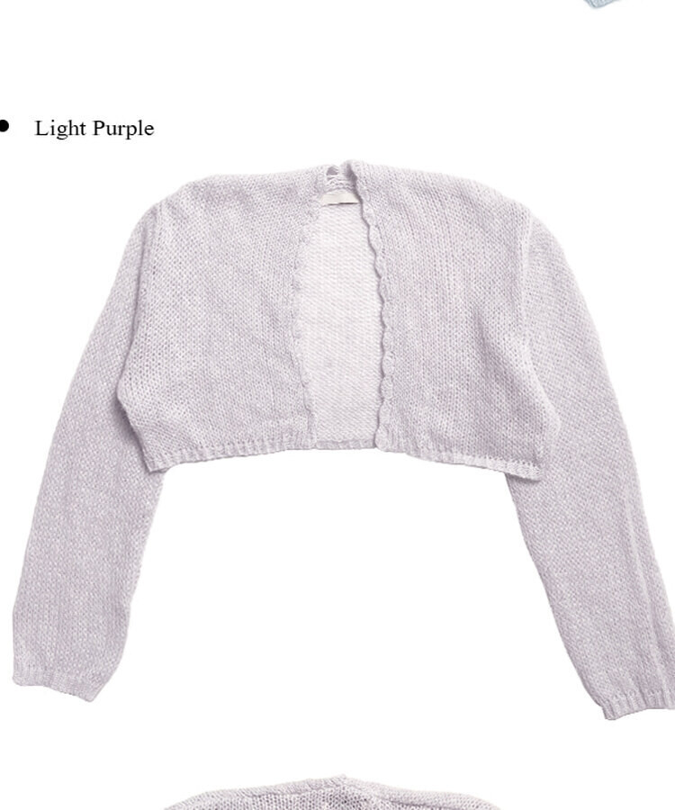 ウェーブニットボレロ