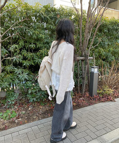 ウェーブニットボレロ IVORY