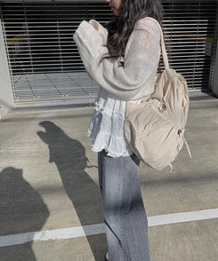 ウェーブニットボレロ IVORY