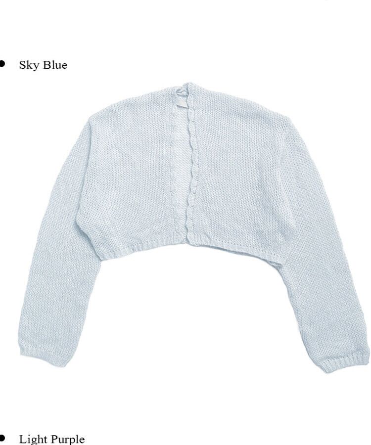 ウェーブニットボレロ