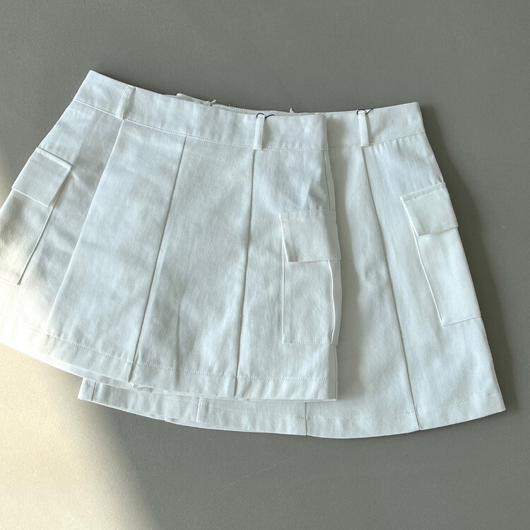 2XLY2K 속바지 내장 카고 포켓 골라입는 스커트