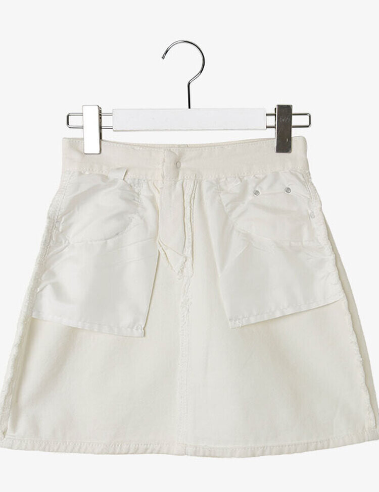 4color)Aラインデニムミニスカート｜ミニスカート｜韓国ファッション
