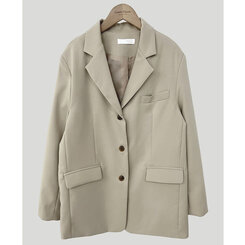 ベーシックボタンオーバーフィットジャケット5色｜ジャケット