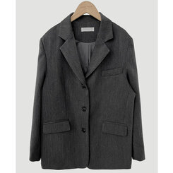 ベーシックボタンオーバーフィットジャケット5色