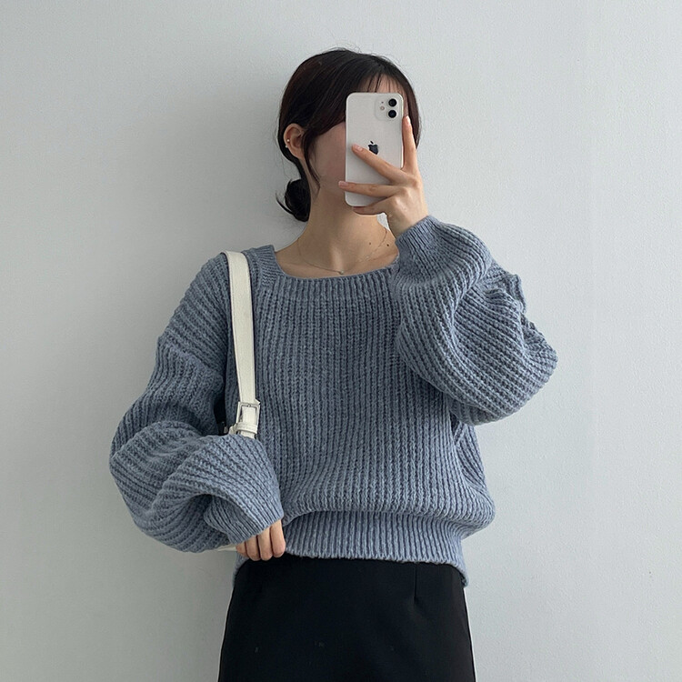 ベーシックピンタックAラインロングスカート ブラック