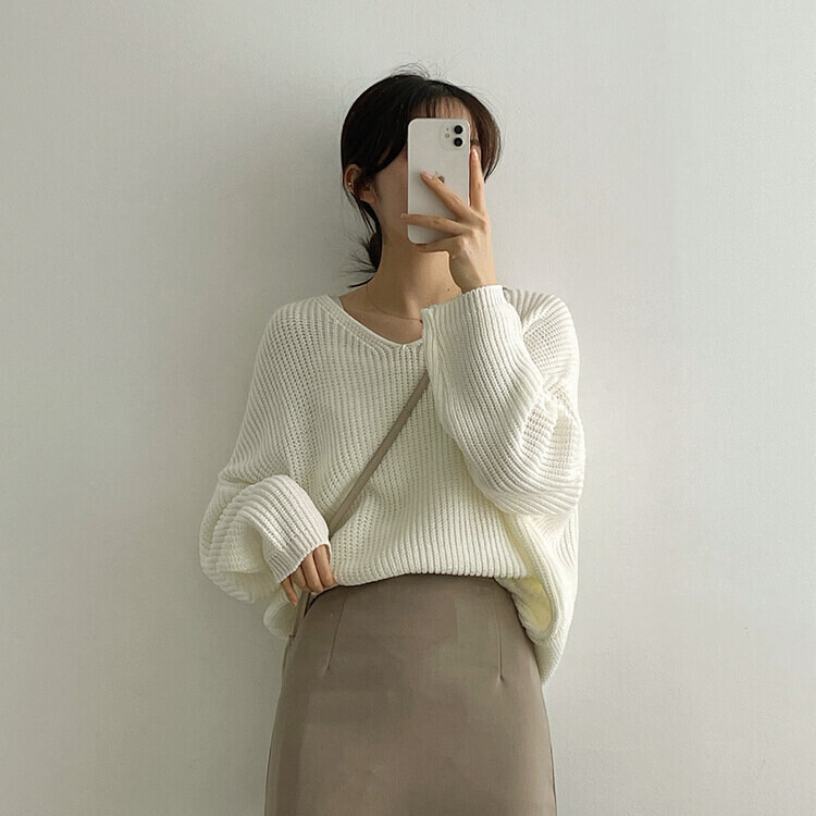 ベーシックピンタックAラインロングスカート ベージュ