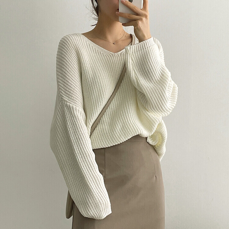 ベーシックピンタックAラインロングスカート ベージュ