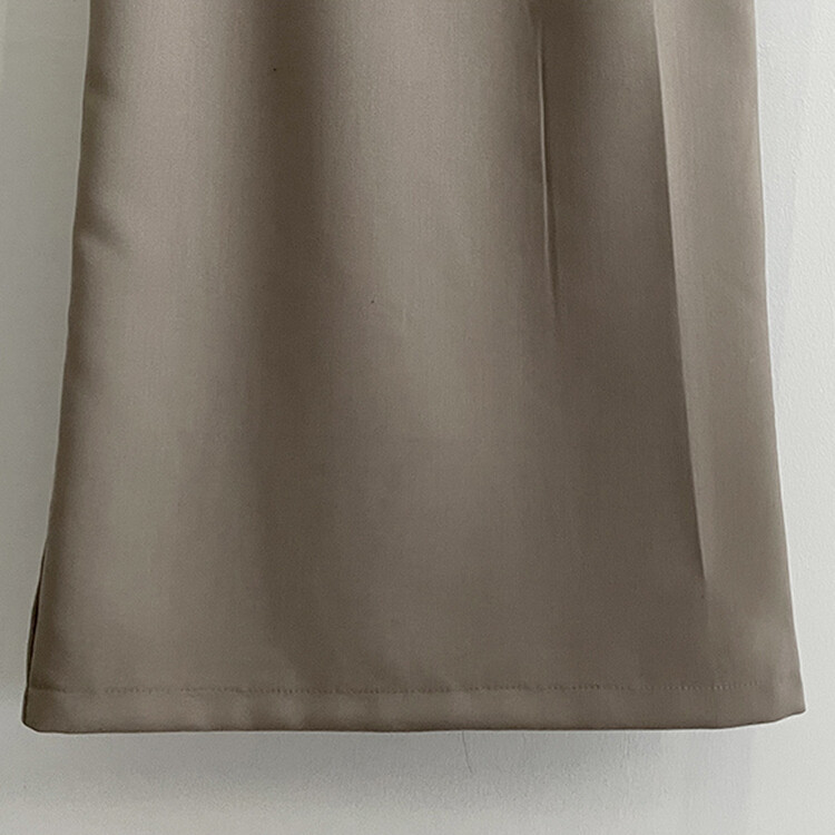 ベーシックピンタックAラインロングスカート