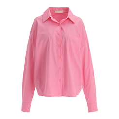 ポケット付きコットンシャツ