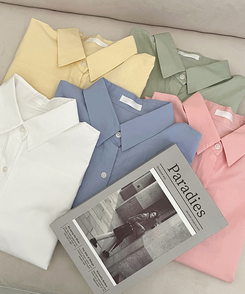 ベーシックオーバーフィットシャツ5色