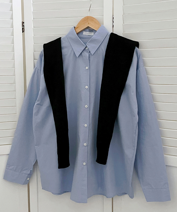 ベーシックオーバーフィットシャツ5色