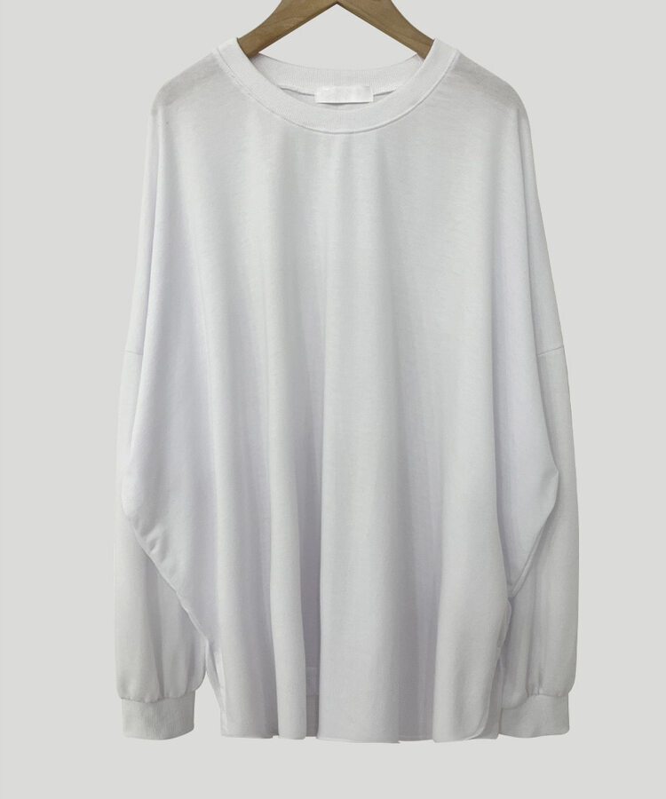 スリットオーバーフィットトレーナー