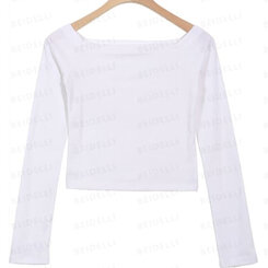 [SET]バックルハートミニワンピース オフショルダー長袖Tシャツ