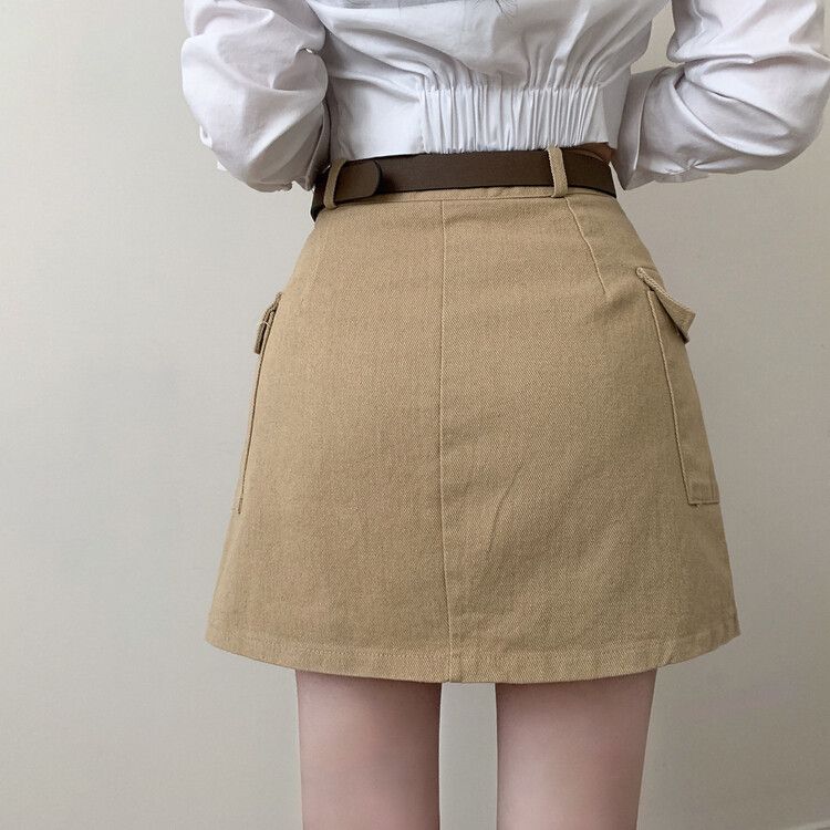 ベルトセットミニスカート | ファッション通販サイト NUGU