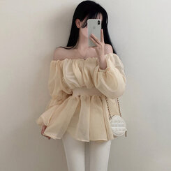 Blumarine　ブルマリン　オフショルダーブラウス 楽天市場】【送料無料】ブラウス レディース オフショルダー