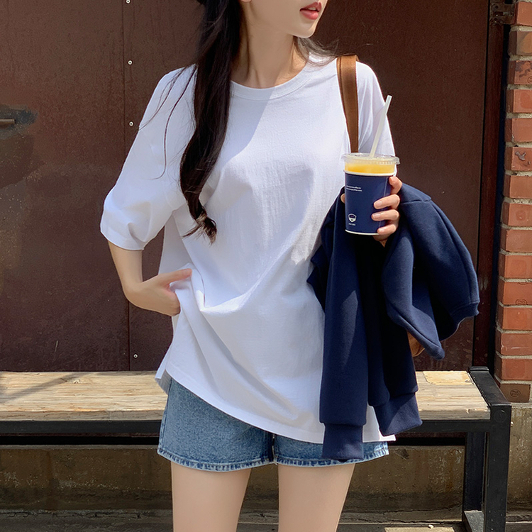 オーバーTシャツ WHITE