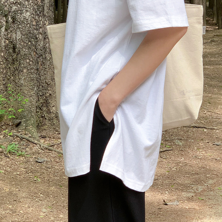 オーバーTシャツ WHITE