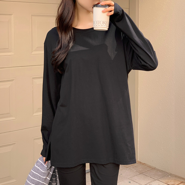 オーバーTシャツ BLACK