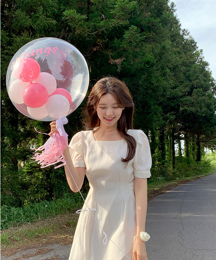 フラワーチョーカー Ivory