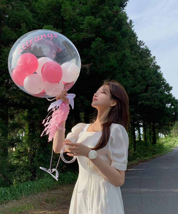 フラワーチョーカー Ivory