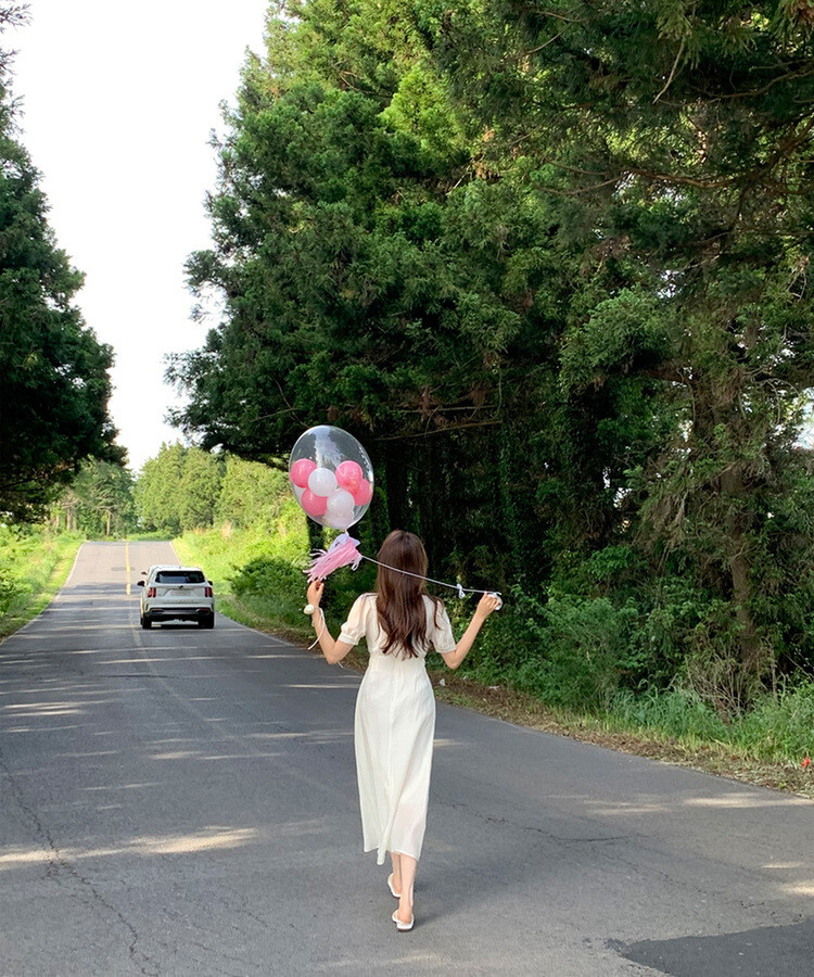 フラワーチョーカー Ivory