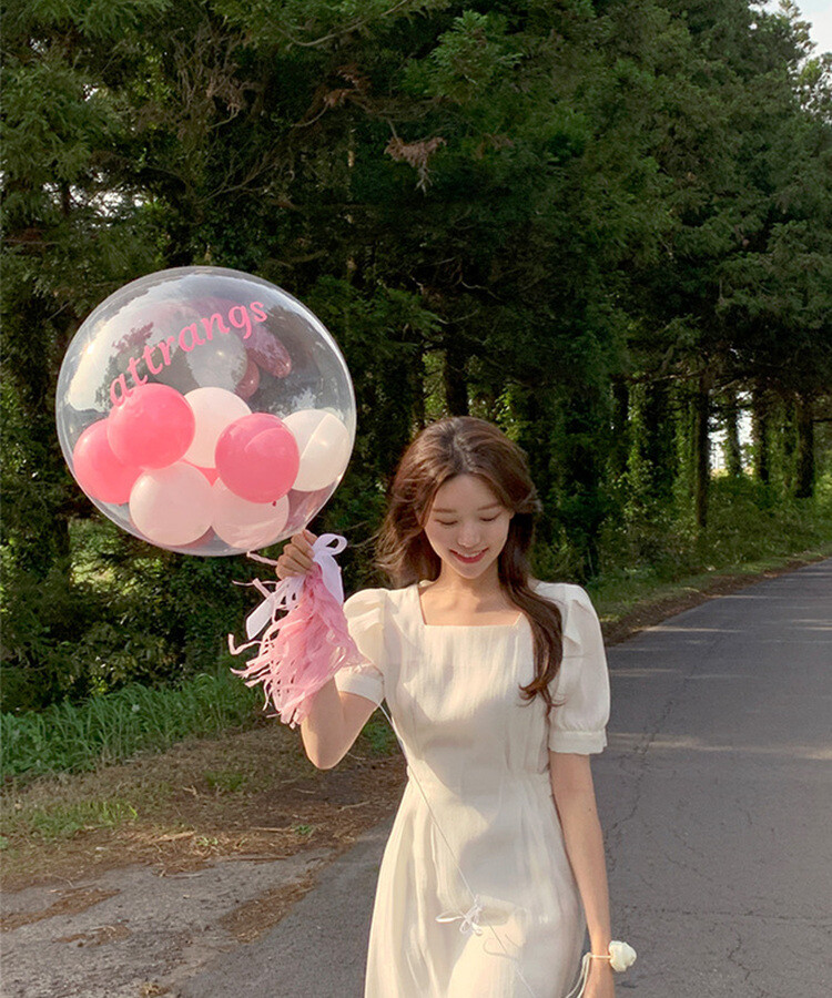 フラワーチョーカー Ivory