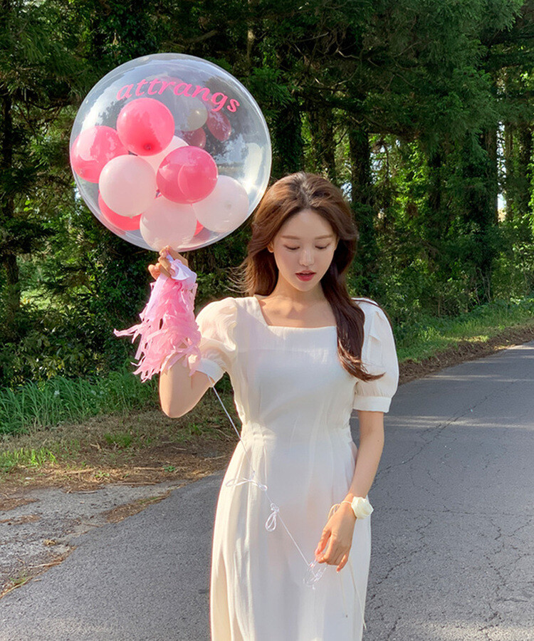 フラワーチョーカー Ivory