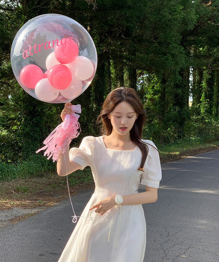 フラワーチョーカー Ivory