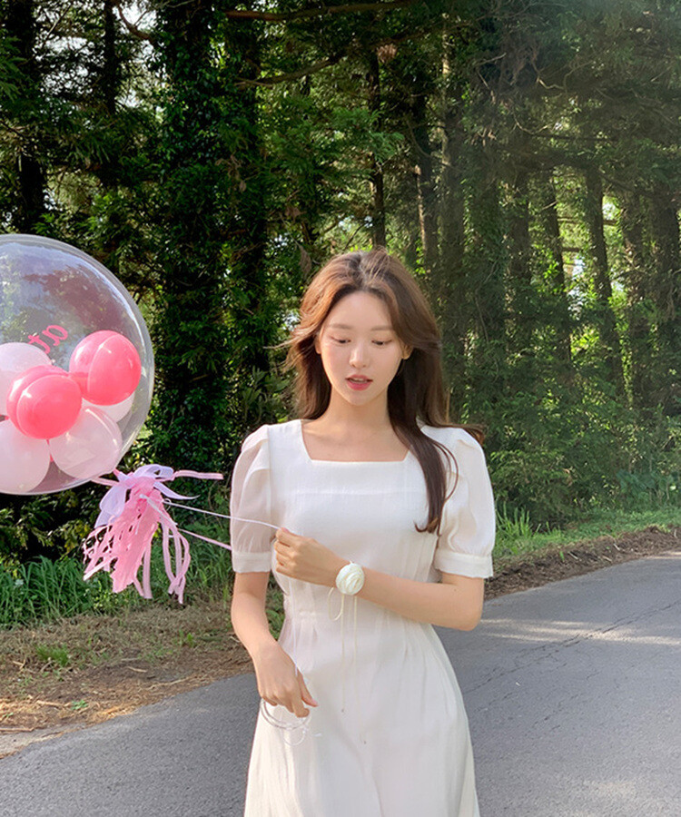 フラワーチョーカー Ivory