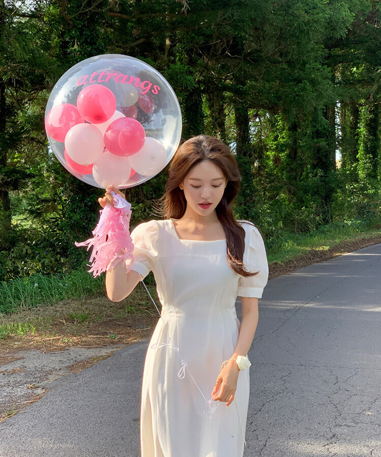 フラワーチョーカー Ivory