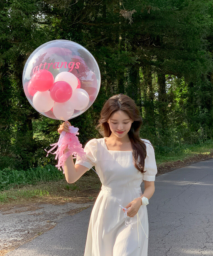 フラワーチョーカー Ivory