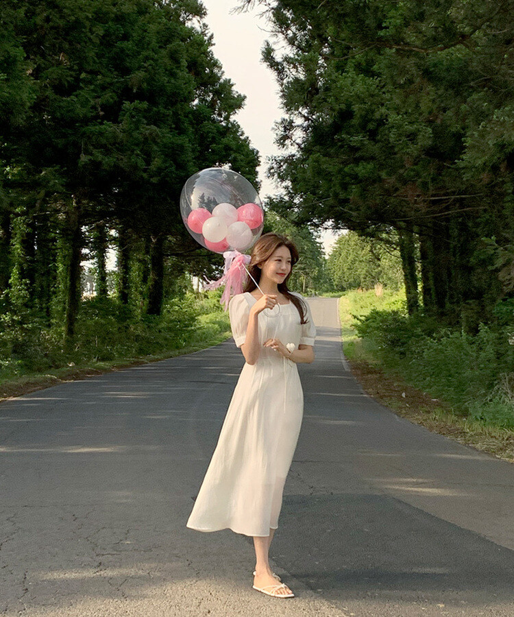 フラワーチョーカー Ivory