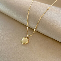 ミニハートチェーンペンダント